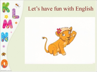 Let’s have fun with English