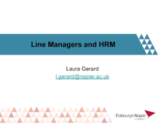 Line Managers and HRM