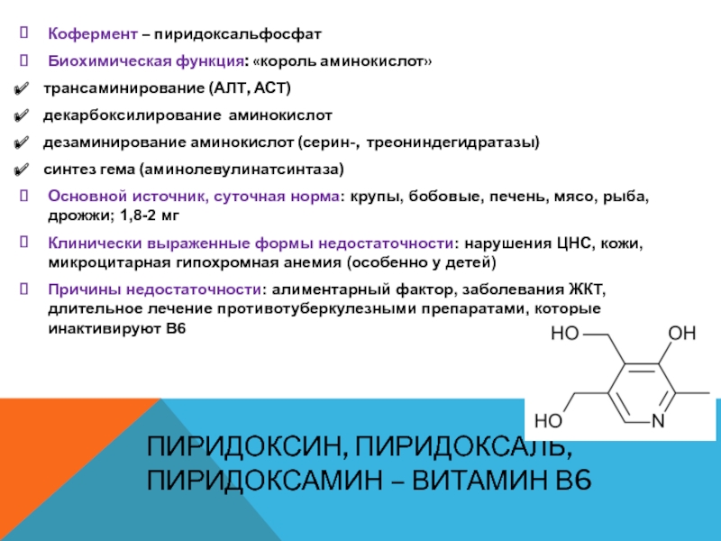 Коферментом витамина в2 является