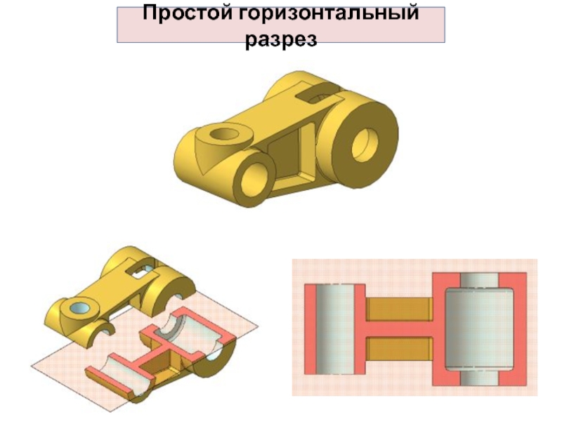 Горизонтальный разрез