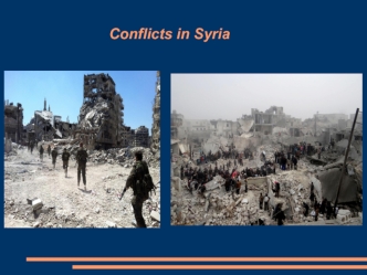 Conflicts in Syria