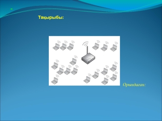 Жұмыста мультисервистік желілердің құрылымы
