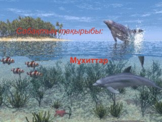 Мұхиттар. Тынық мұхиты ауданыжағынан ең үлкені