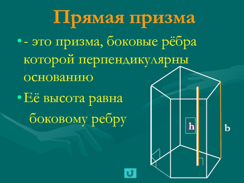 Нарисовать треугольную призму боковые ребра которой перпендикулярны основанию