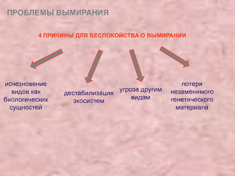 Последствия исчезновения биологических видов