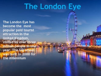 The London eye