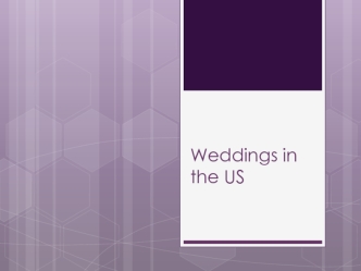 Weddings in the US