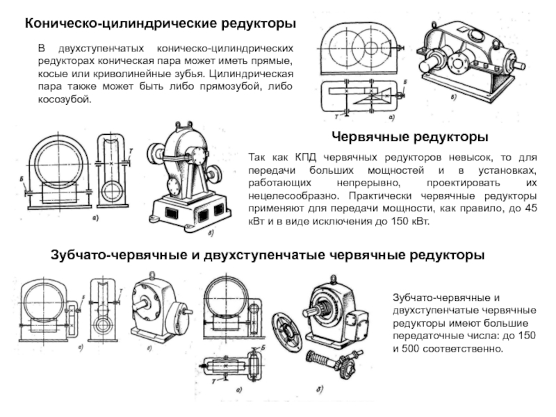 Двухступенчатый цилиндрический редуктор схема