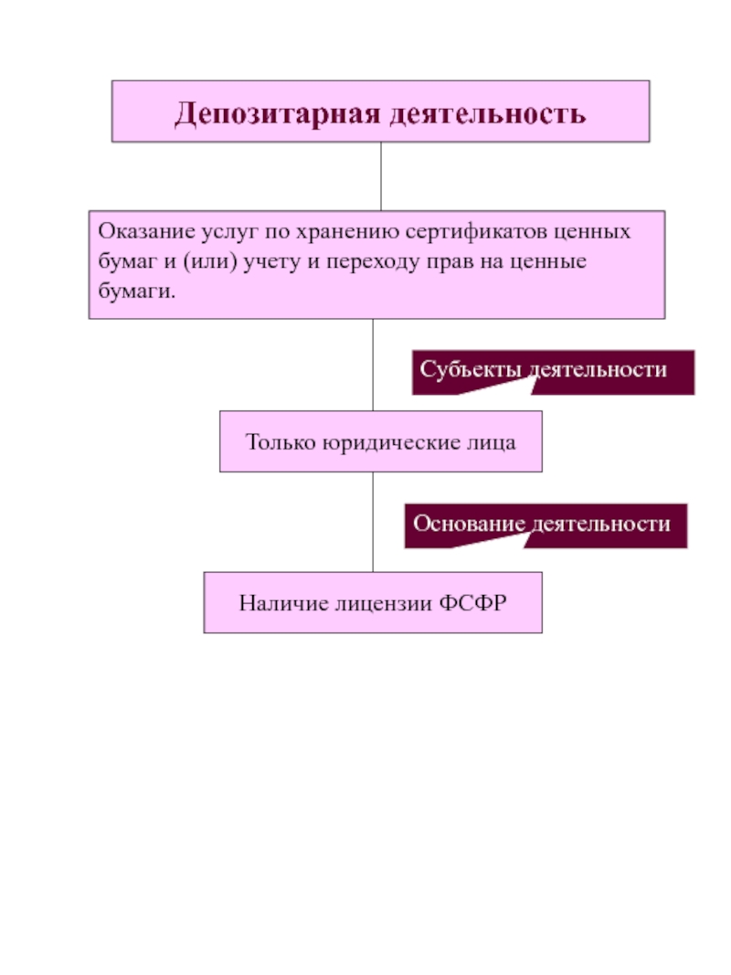 Порядок учета ценных бумаг