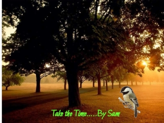 Take the time...Happy road to life my SMU friends