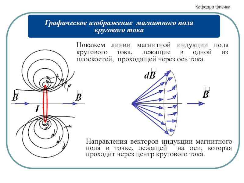 Какого направление магнитных силовых линий