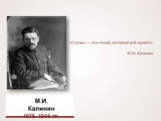 Политическая система 30-х годов