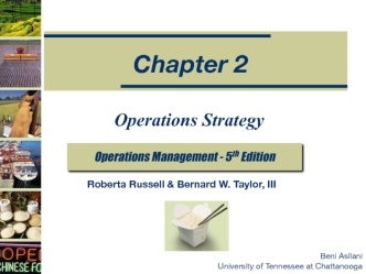 Operations Strategy