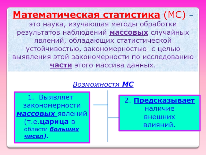 Статистическая обработка данных 11 класс мордкович презентация