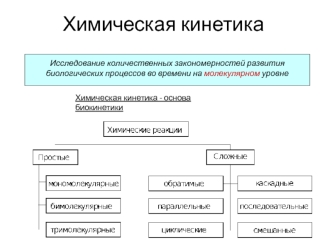 Химическая кинетика