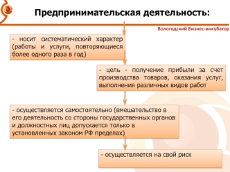 Предпринимательская деятельность