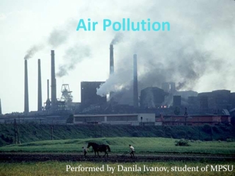 Air pollution