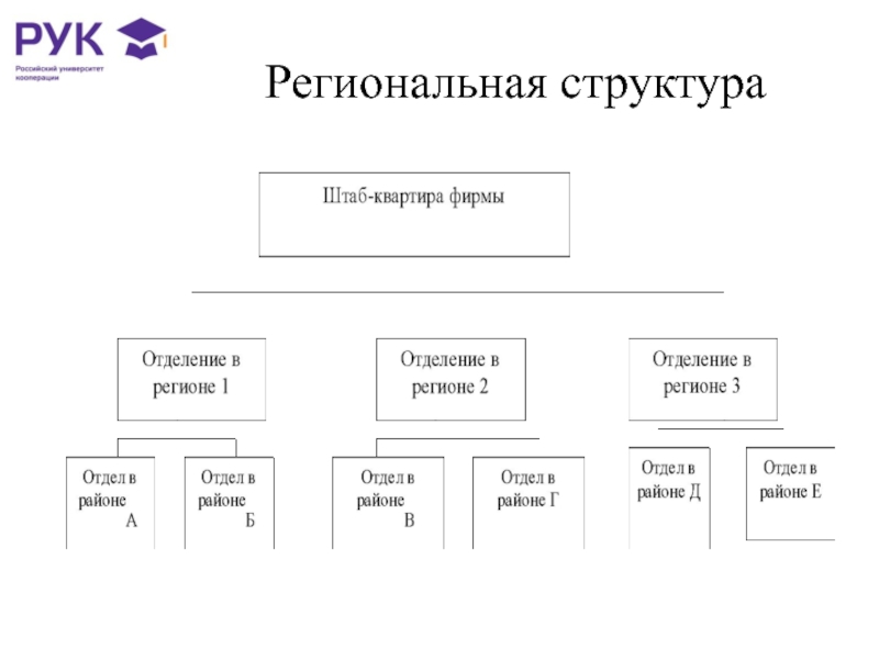 Региональная структура