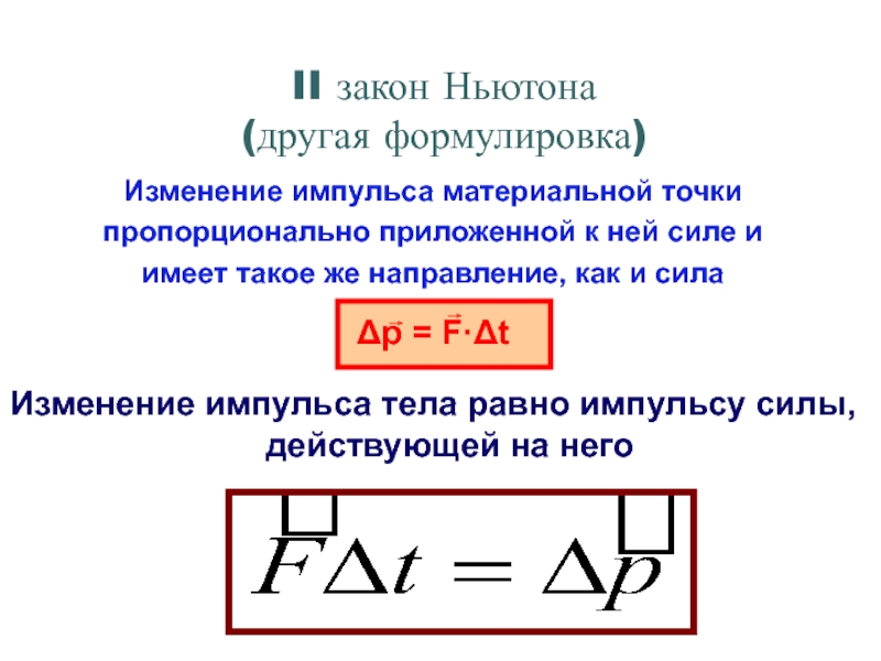 Изменение импульса силы. Формула для изменения импульса системы. Импульс материальной точки формула. Формула для вычисления импульса материальной точки. Изменение импульса силы равно импульсу материальной точки.