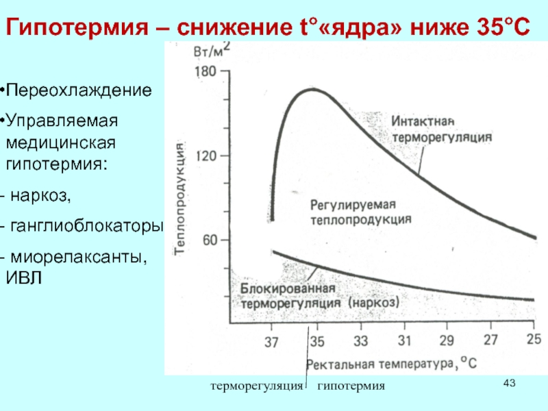 Гипотермия и гипертермия