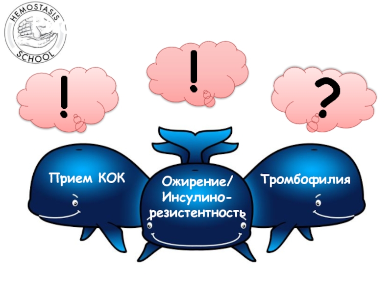 Прием кок. Тромбофилия и ожирение. Тромбофилия при ожирении.