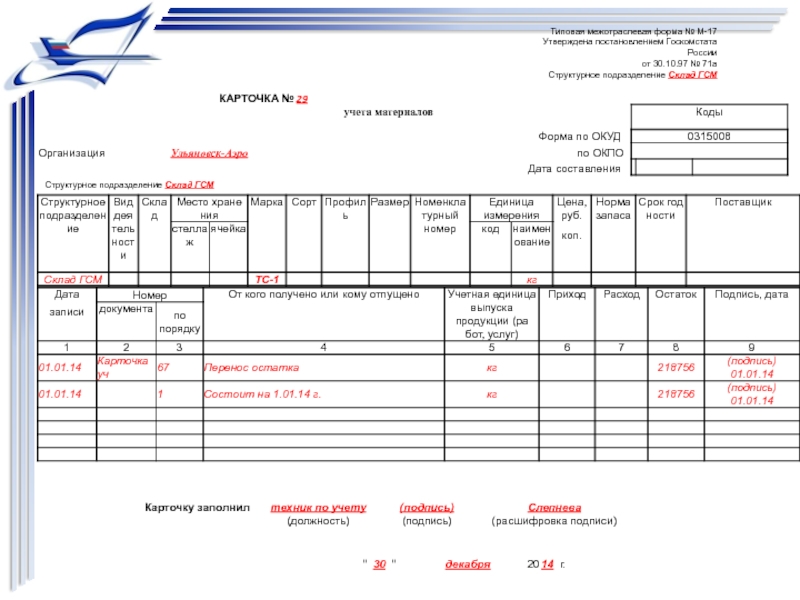 Форма м ю. Типовая форма №м-17. Типовая межотраслевая форма м-17. Типовая межотраслевая форма 71. Требование накладная от 30.10.97 71а.