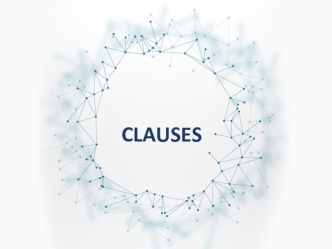 Clauses of purpose, result, reason