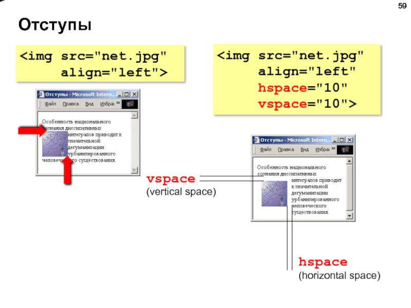 Html отступ справа от картинки