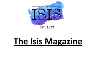 The Isis Magazine