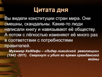 Система органов государственной власти субъектов РФ. (Тема 14)