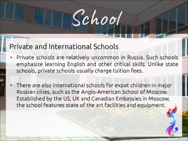 Private Schools In Russia
