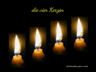 Die vier Kerzen