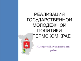 Реализация государственной молодежной политики в Пермском Крае