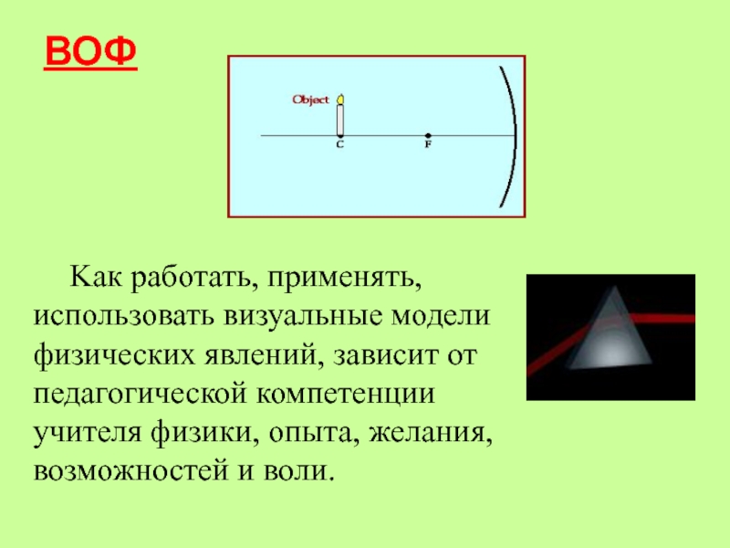 Явление зависимости. VOF.