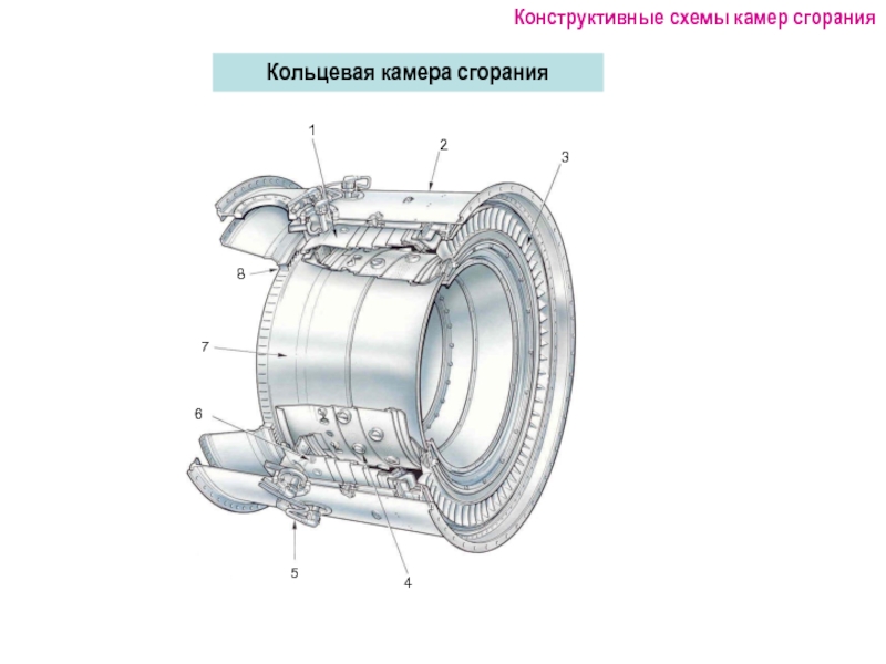 Конструктивная схема гтд