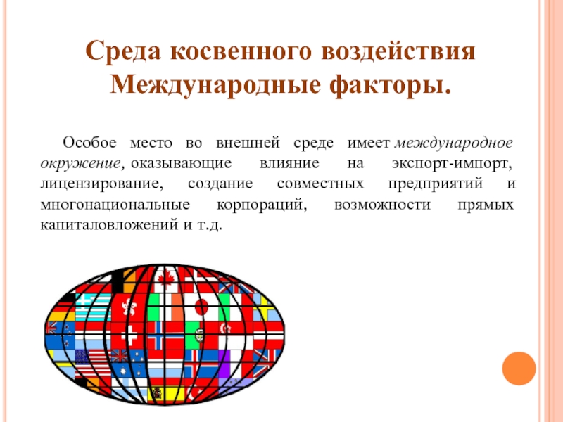 Международный фактор. Факторы международного окружения. Международное окружение. Международные факторы предприятия. Международные факторы примеры.