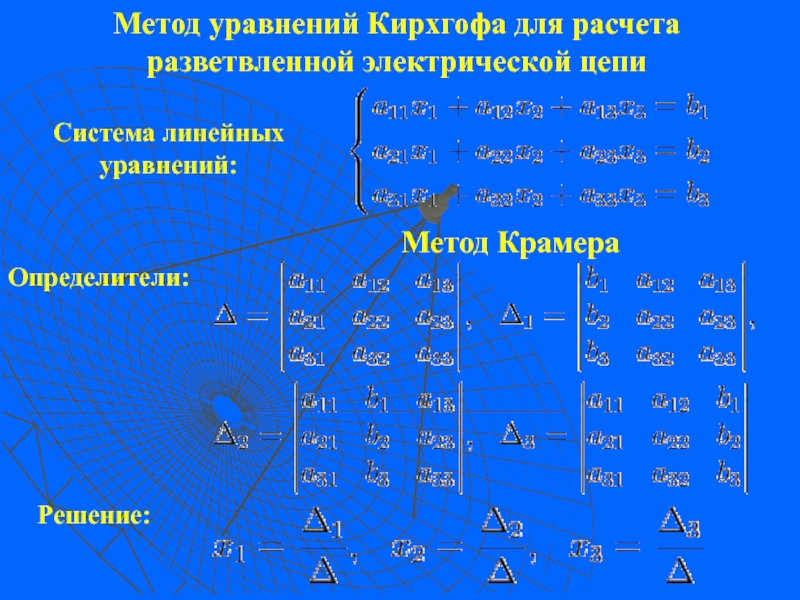 Калькулятор линейных уравнений 7. Метод уравнений Кирхгофа. Метод уравнений Кирхгофа алгоритм. Система уравнений Кирхгофа. Решение систем уравнений методом Кирхгофа.
