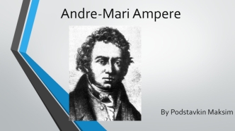 Andre-Mari Ampere