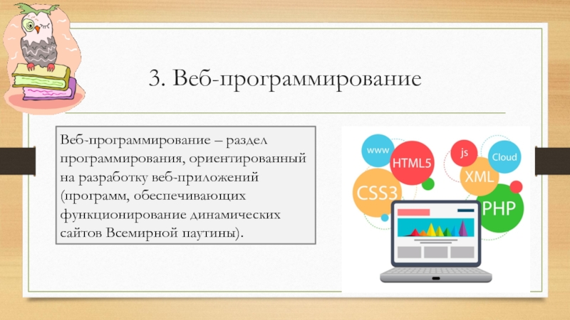 Презентация по информатике создание сайта