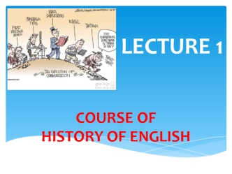 Course of history of english