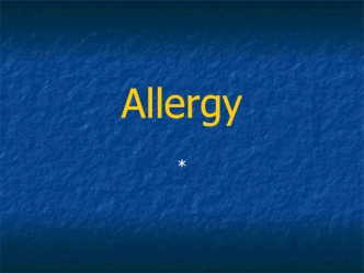 Allergy. (Subject 3)