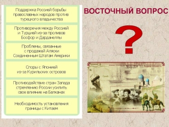 Восточный вопрос. Крымская война 1853-1856 гг