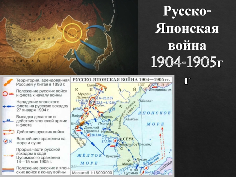Цели русско японской войны 1904 1905