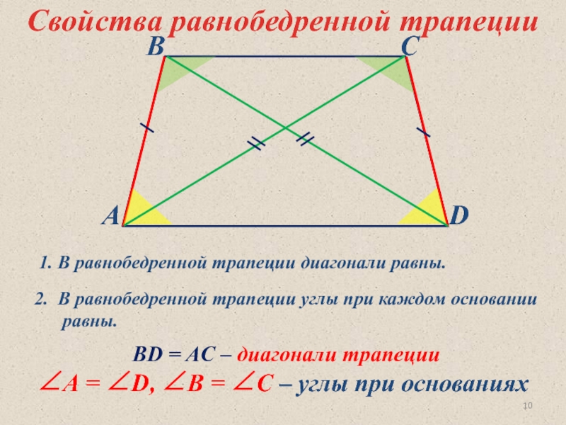 Трапеция утверждение. Свойства диагоналей равнобедренной трапеции. Свойства диагоналей в равнобедренной трапеции свойства. Свойства равнобедренной трапеции 8 класс геометрия. Свойства диагоналей равнобедренной трапеции 8 класс.