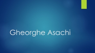 Gheorghe Asachi