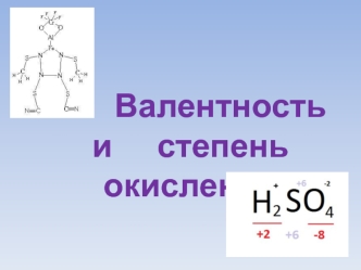 Валентность и степень окисления