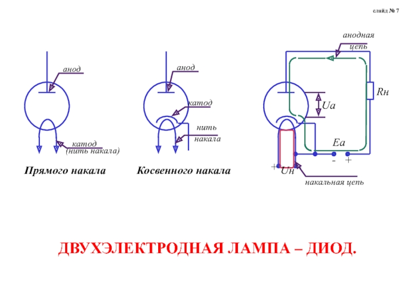 Электронный диод схема