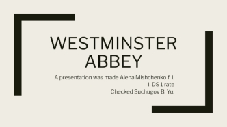 Westminster abbey