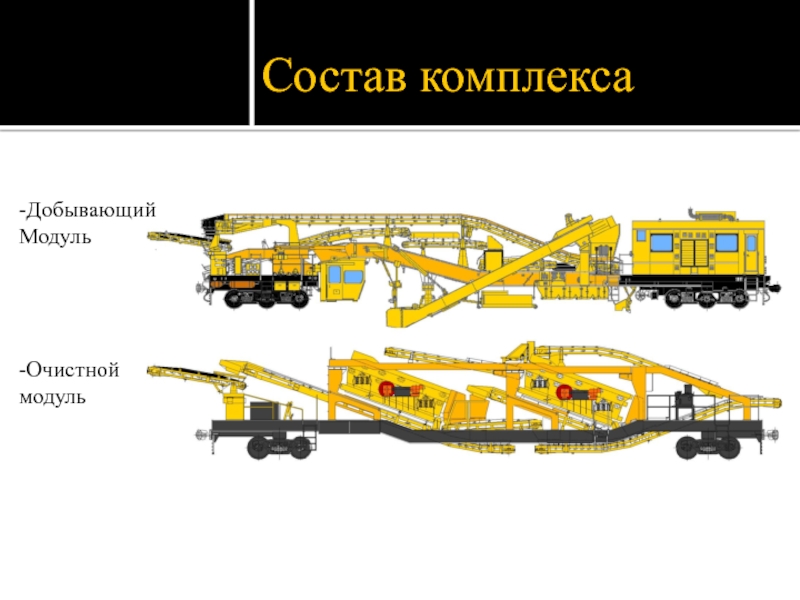 Модуль комплекса. Мостовой модуль добычи. Состав железнодорожного комплекса. Полумобильный комплекс POWERPOINT. 2 Полумобильный комплекс POWERPOINT.