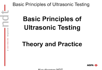 Basic principles of ultrasonic testing